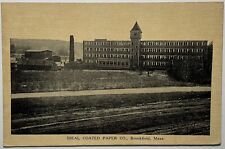 Ideal Coated Paper Factory Brookfield Massachusetts Postcard picture
