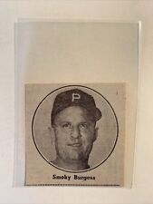 Smoky Burgess Pittsburgh Pirates 1959 Sporting News Baseball Panel picture