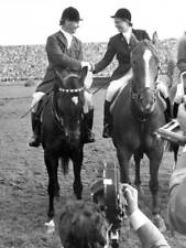 German equestrian Magnus von Buchwaldt wins Grand Prix Aachen - 1958 Old Photo 2 picture