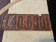 1926 TEXAS    LICENSE PLATE 140 690 picture
