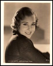 Hollywood Beauty MADGE EVANS STUNNING PORTRAIT 1930s STYLISH POSE Photo 758 picture