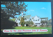 Home of John F. Kennedy Hyannisport Cape Cod MA Unposted Chrome Postcard picture