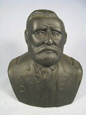 Vintage Ulysses S Grant 1976 Galena Leadmine Foundry Cast Iron Bank picture
