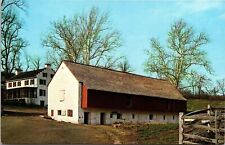 Restored Barn Hopewell Village National Historic Site Big House Postcard Vintage picture