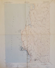 1954 VTG USGS Topo Map Army Corps of Engineers Trinidad Quadrangle, CA picture