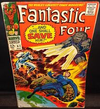 1967 Marvel Comics Fantastic Four #62 Comic 1st App Of Blastarr Inhumans WoW picture