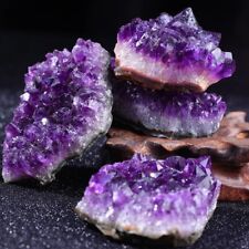 Natural Amethyst Crystal Cluster Specimens Healing Reiki Home Table Car Ornament picture
