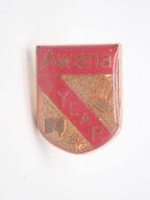 Awana 1 year Vintage Lapel Pin picture