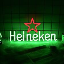 Heineken Neon Sign, Dimmable Bar Decor for Home, Man Cave, Club, Party picture
