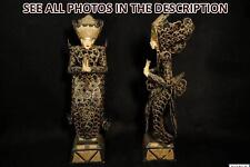 NobleSpirit(PA) Antique Indonesian Coin Prosperity Dolls, Handmade & Traditional picture