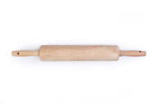 Rubber Wood Rolling Pin, 18.3in-L and 2.17in-H picture