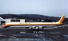 Pacific East Air DC-8-61CF N867FT postcard picture