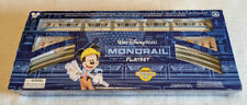 RARE Disney Resort Monorail Toy Playset, BLUE Stripes Complete picture