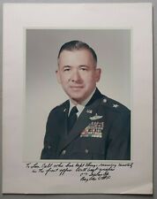 Vintage Autographed Brigadier General US Air Force Photograph 3 picture