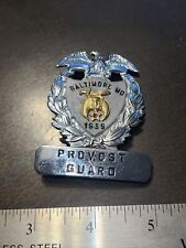 Rare Provost Guard Masonic Temple Baltimore Md 1939 Badge picture
