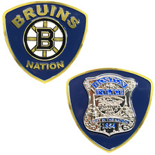Boston Bruins Boston Police Officer Bruins Nation Challenge Coin BL6-017 picture