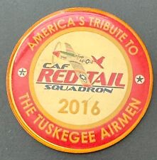 CAF Red Tail Squadron 2016 Tribute to Tuskegee Airmen Medal Token Challenge Coin picture