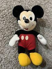 Disney Vintage Mickey Mouse Playskool Plush Stuffed Doll 15