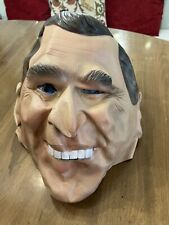 President George W. Bush Halloween Mask Cesar 1999 Vintage Rubber Latex Adult picture