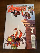Marvel Comic All New All Different Avengers #1 Annual 2016 Variant Skottie Young picture