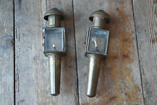 Pair Vintage Carriage Coach Lights Lamps Small picture