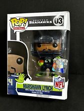 Funko Pop NFL Seattle Seahawks: Marshawn Lynch #03 Vaulted *RARE* HTF picture