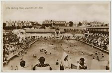 The Bathing Pool, Clacton-On-Sea, Essex, England 1935 RPC picture