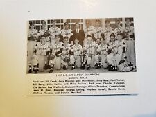 Lufkin Texas Baseball 1957 Team Picture picture
