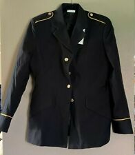 US Army Enlisted Army Service Uniform Dress Blues Jacket Women's 10WP picture