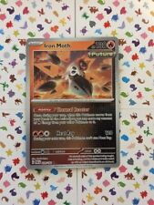 Pokemon Cards Iron Moth 028/182 Paradox Rift Reverse Holo Mint Condition Card picture
