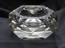 Antique Late 1800s Central (US) Glass Honeycomb Master Salt Cellar picture