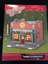 Department 56 6005576 A Christmas Story Hohman Telegraph Office picture