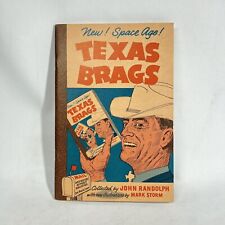Vintage 1968 Space Age TEXAS BRAGS BOOKLET MAILER John Randolph picture