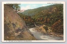Postcard Storm King Highway Along The Hudson River New York picture