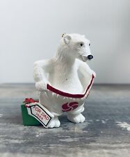 1989 Dad Christmas Polar Bear in Boxers HALLMARK ORNAMENT  picture