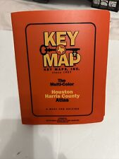 Houston Harris County Texas 2005 46th Edition Key Map Atlas Book Spiral Bound picture