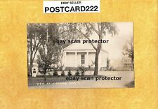 CT Eastford 1947 vintage RPPC postcard TOWN HALL BUILDING to Pomfret Bugbee picture