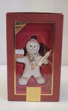 Lenox 2007 Annual Baked With Love Gingerbread Man Christmas Ornament 6613889 picture