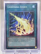 YU-GI-OH 25th Anni. LIGHTNING STORM RA01-EN061 Prismatic Collector's Rare💎 picture