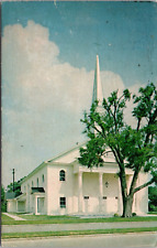 Postcard First Methodist Church  5th Ave & 10th Streets Zephyrhills  Florida [ck picture