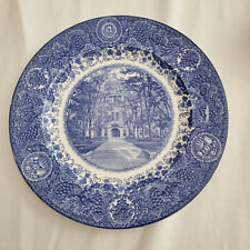 University of Michigan Rare Wedgwood Commem Plate - Old University Hall Exc Cond picture