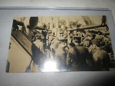 WW1 ARMY TROOPS ON U.S. MAN OF WAR NOT REPRODUCED picture