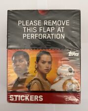 2016 Topps Star Wars The Force Awakens Stickers Factory Sealed Box picture