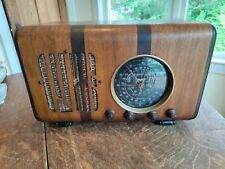 HTF Vintage Zenith Model 6S223 AM/SW Tabletop Tube Radio Black Dial Working picture