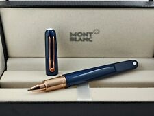 Luxury Montblanc M Series Magnetic Cap Blue Pen + Golden Clip Ballpoint Pen picture