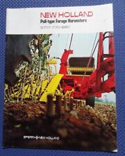 1973 SPERRY NEW HOLLAND Pull-Type Forage Harvester Brochure - Farming Equipment picture