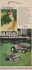 1976 Murray Lawn Mowers Tractor - Pro Golfer Jack Nicklaus - Print Ad Photo Art picture