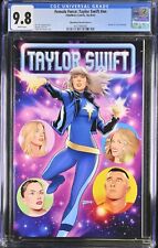 Female Force Taylor Swift DAZZLER #1 Homage CGC 9.8 LTD 100 Blue Jacket Variant picture