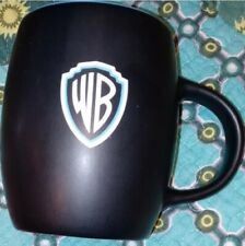 Warner Brother Grip & Set Lighting Rounded Black & Blue Coffee Tea Mug New picture