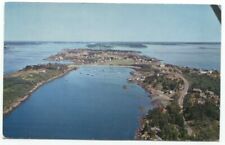 Bailey Island ME Mackerel Cove c1959 Postcard Maine picture